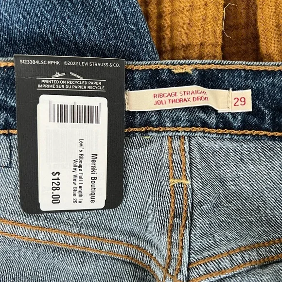 Levi’s Ribcage ~ full length - Picture 5 of 5